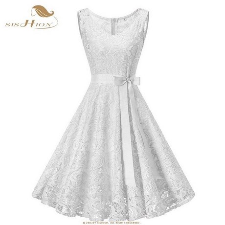 Vintage bruidsmeisjes jurk