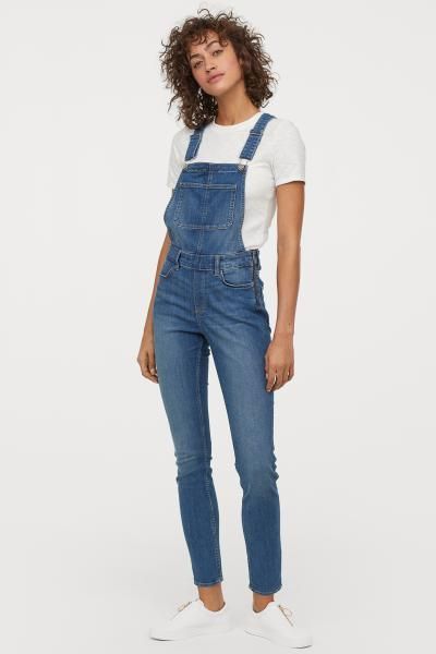 Denim overall dames