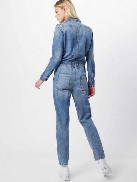 Esprit jumpsuit blauw