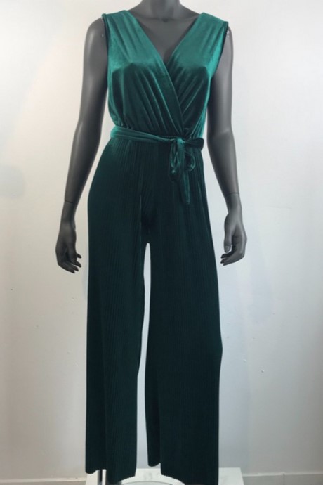 Groene jumpsuit