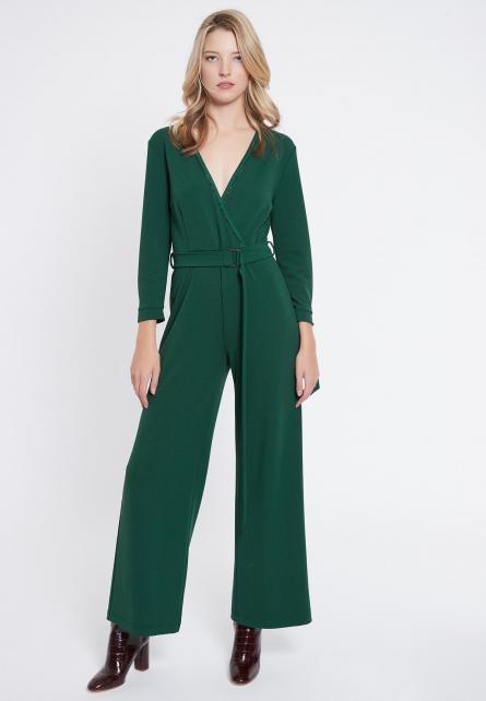 Groene jumpsuit