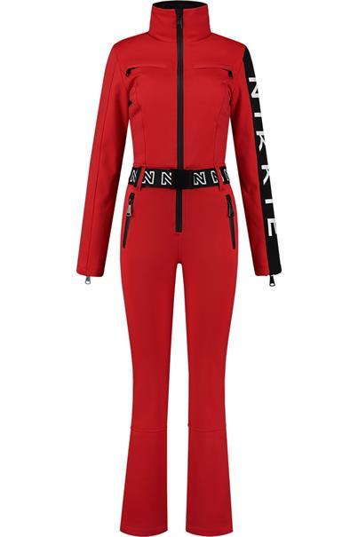 Jumpsuit rood dames