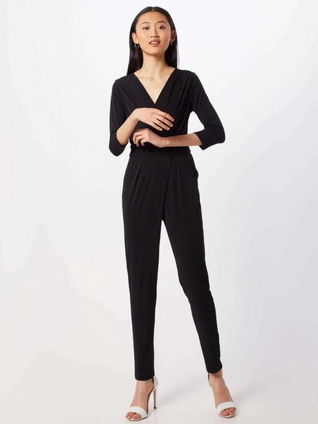 Jumpsuit zwart esprit