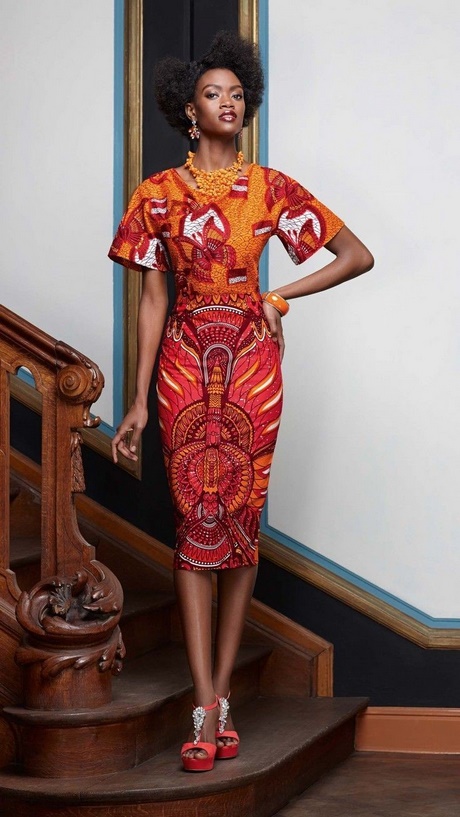 Afrikaanse modellen jurken