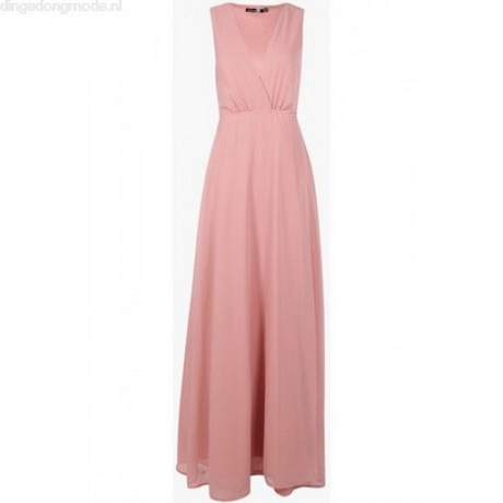 Lange jurken roze