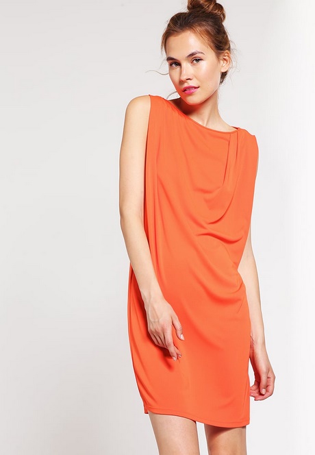 Oranje jurk dames