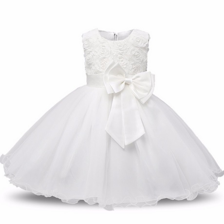 Witte feestelijke jurk