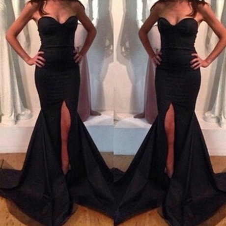 Zwarte party jurk