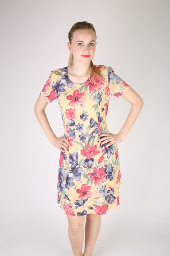 Bloemenprint jurk