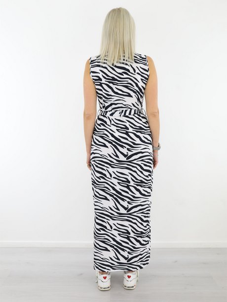 Animal print jurk