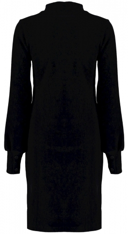 Velvet jurk zwart