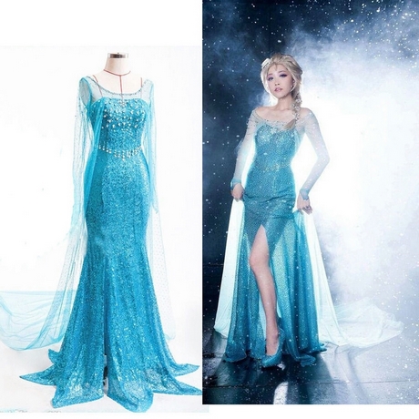 Elsa frozen jurk