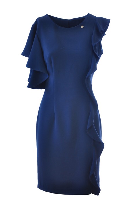 Rinascimento jurk donkerblauw
