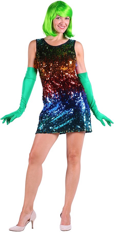 Disco jurk glitter