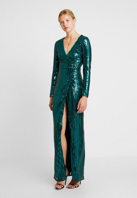 Groene jurk zalando