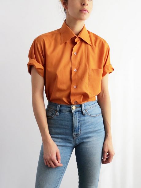 Leuke oranje kleding
