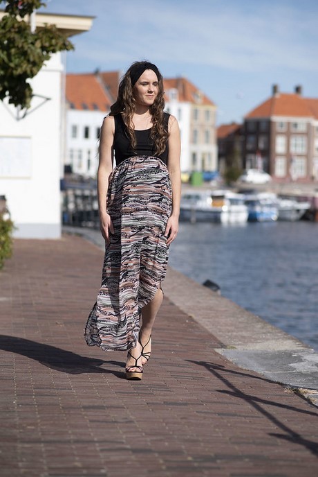 Maxi dress zwangerschap