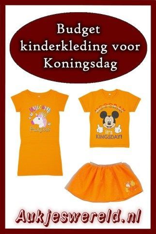 Oranje kleding voor koningsdag