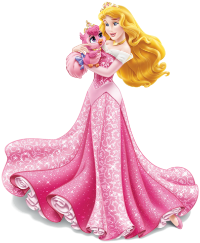 Disney prinses roze jurk