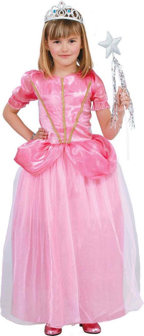 Prinses roze jurk