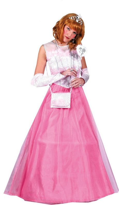 Prinses roze jurk