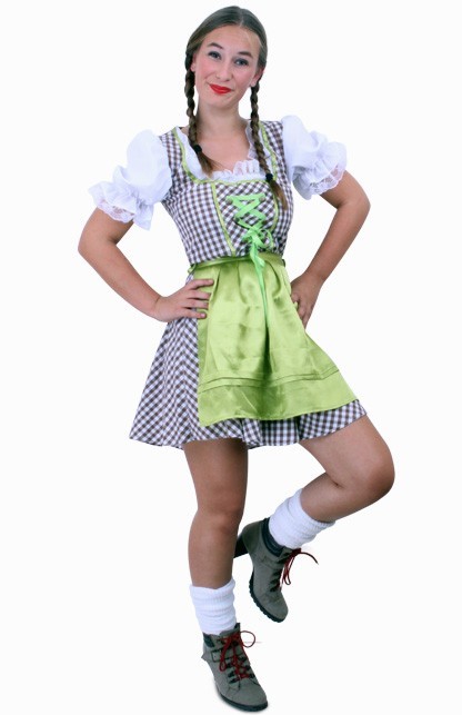 Dirndl groen