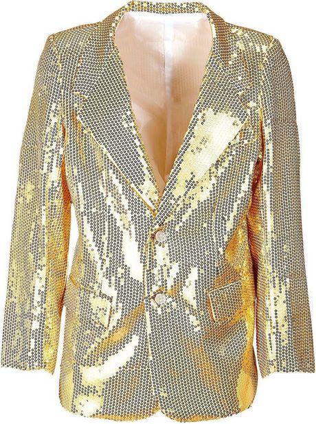 Gouden glitter jasje