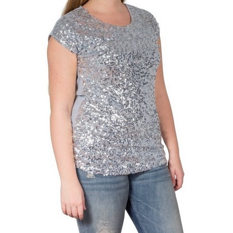 Kleding zilver glitter