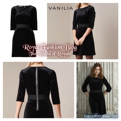Vanilia zwarte jurk