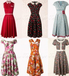 Vintage jurk jaren 60