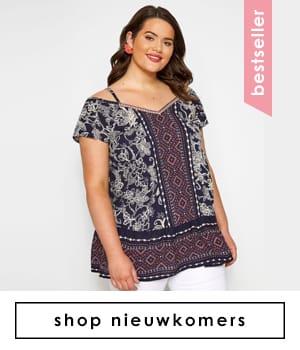 Vlotte grote maten kleding