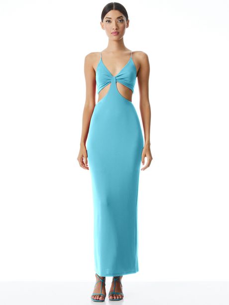 Aqua maxi Jurken