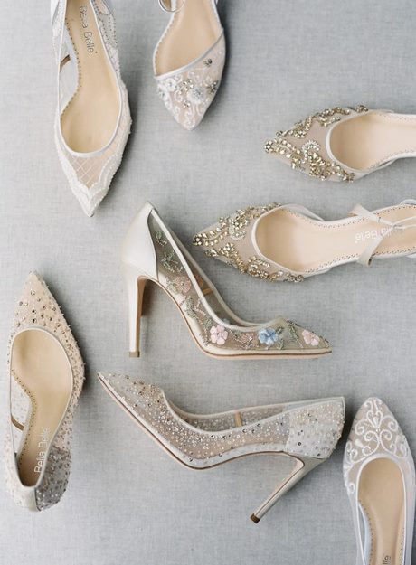 Designer bruids schoenen