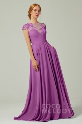 Royal paarse bruidsmeisje jurken