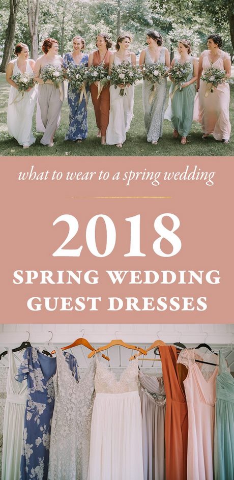 Lente jurken om te dragen naar een bruiloft