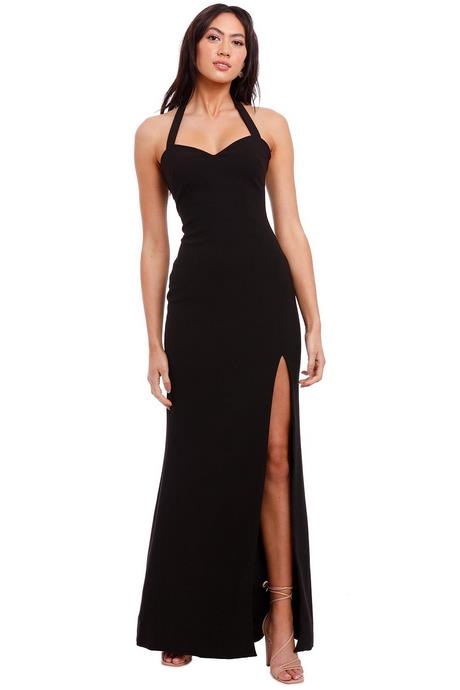 Zwarte lange jurk jurken