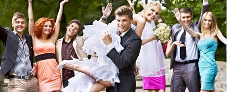 Bruiloft kleding gast