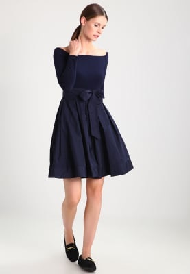 Cocktailjurk donkerblauw