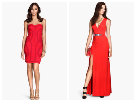 Lange rode jurken