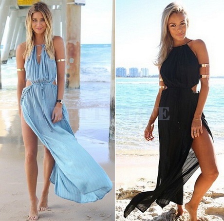 Lange strand jurken