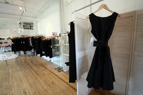 Little black dress shop