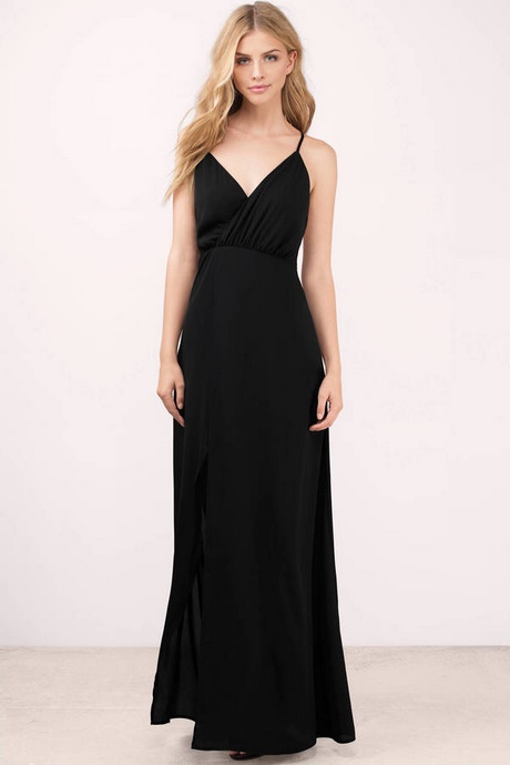 Maxi dress black