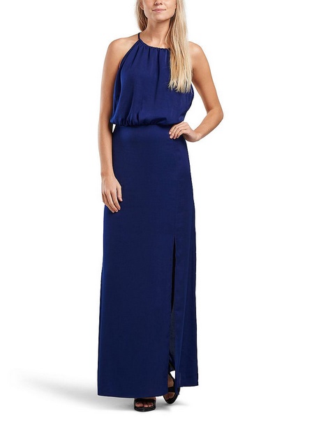 Maxi jurk donkerblauw