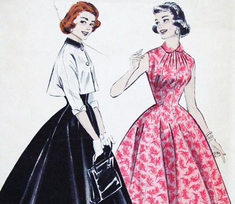 Mode jaren 50 en 60