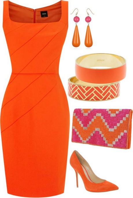 Oranje outfit