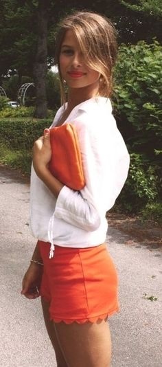 Oranje outfit