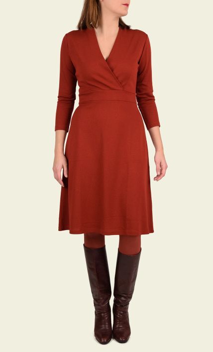 Mona dress milano crepe