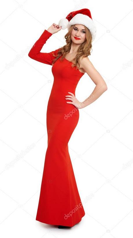 Rode jurk meisje