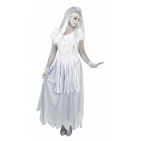 Witte jurk halloween