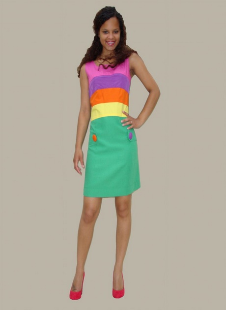 Rainbow jurk